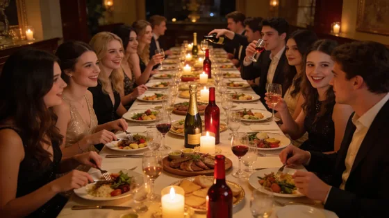 Dinner-Event im Restaurant