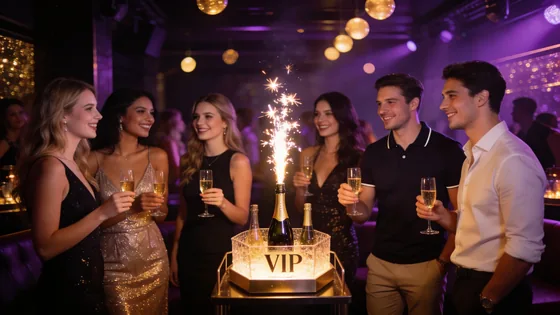 VIP-Event im Nightclub